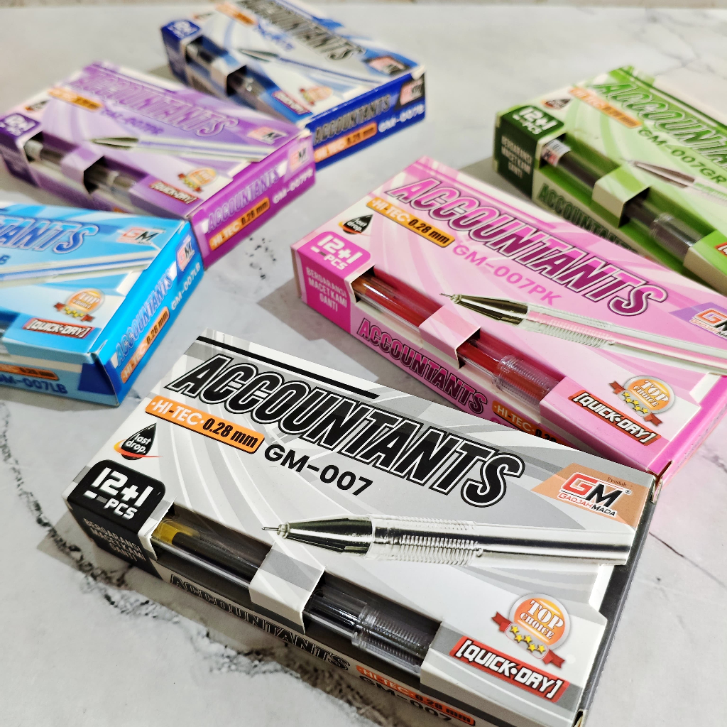 

SATUAN ( 1 BIJI ) Pulpen Gel Hitech GM Gadjah Mada 0.28mm