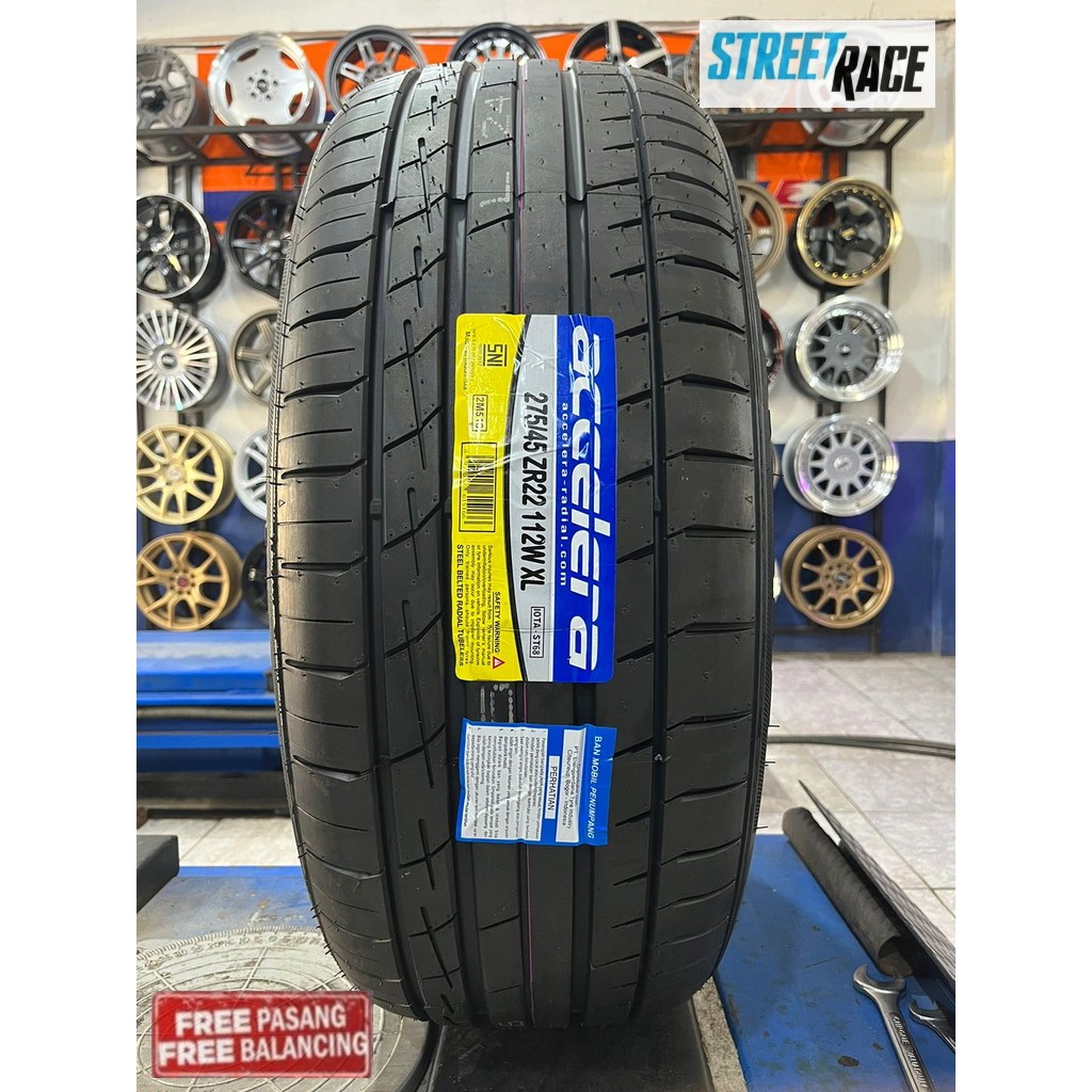 ban Mobil Pajero Fortuner R22 ukuran 275/45 Ring 22 Accelera iota st68 Terbaru