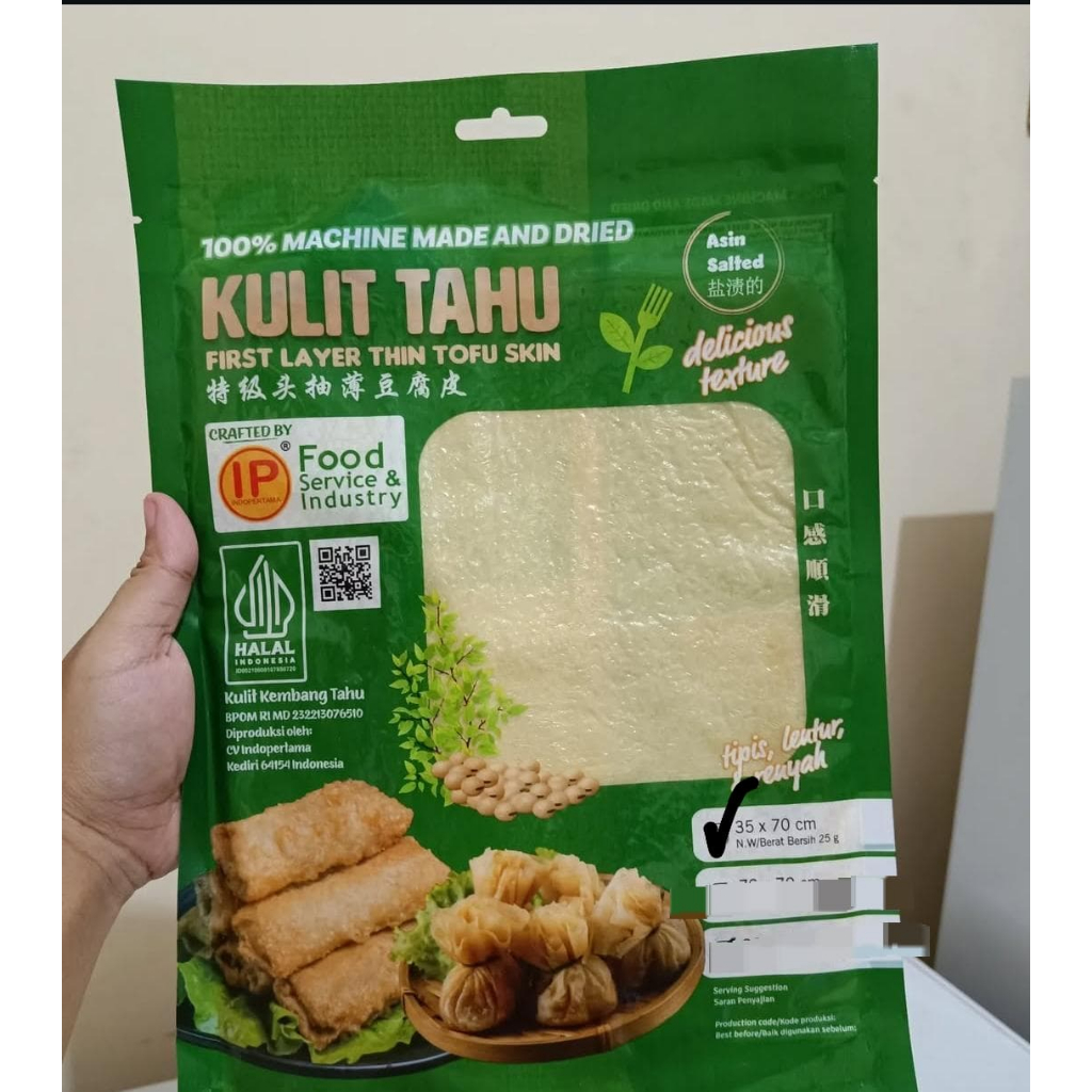 

kulit kembang tahu premium 35cmx70cm