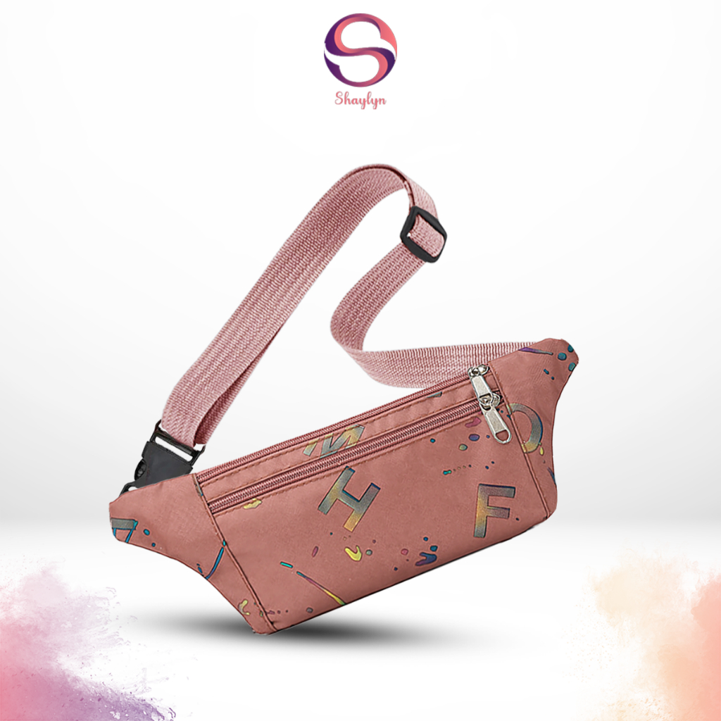Tas Pinggang Wanita Bahan Simple Tas Kekinian Wanita Premium New Collection - YS063
