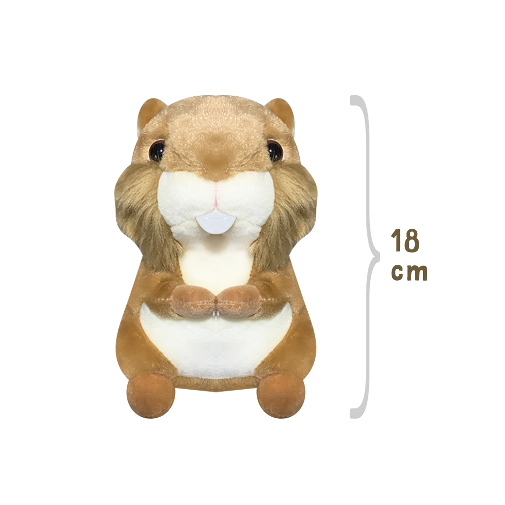 Boneka Tupai Duduk Lucu- Boneka Tupai Duduk Imut, Cocok untuk Hadiah Anak