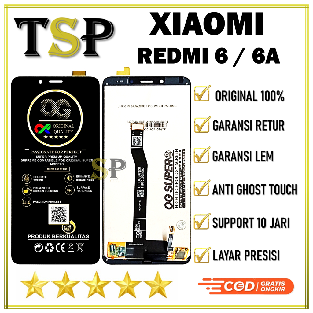 【Original 100%】LCD XIAOMI REDMI 6 / 6A LCD ORIGINAL 100%
