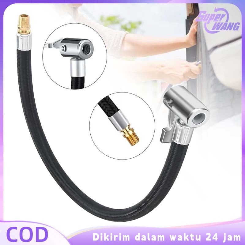 30cm Selang Pompa Angin Kompresor Selang Pompa Ban Selang Pompa Angin Mobil Dengan Klip