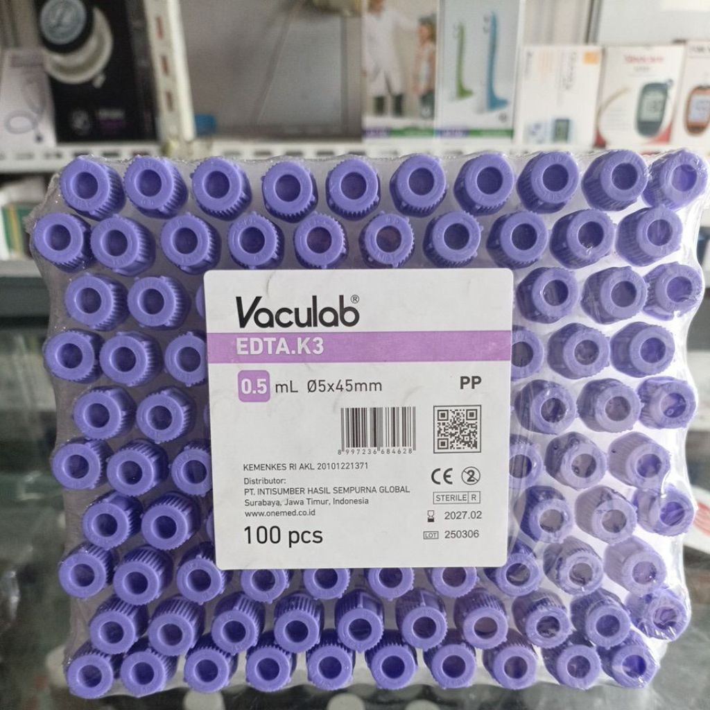 Tabung edta 0,5 mp onemed