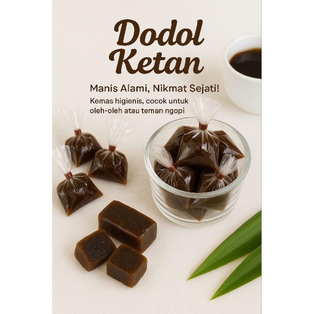 

Dodol ketan gula aren