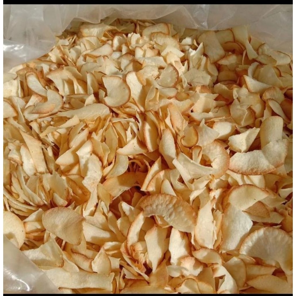 

1 kg -Keripik singkong original renyah dan gurih asin