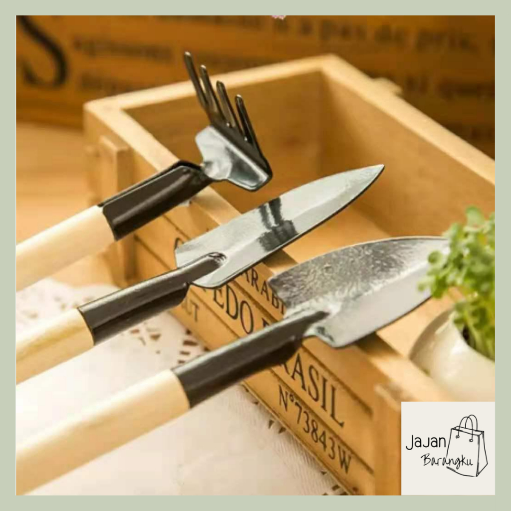 Peralatan Berkebun Mini Sekop Set Peralatan Cangkul Garden Ukuran Kecil / Cangkul