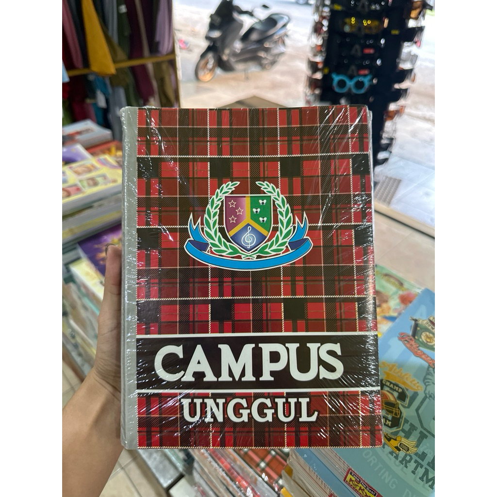 

Buku Tulis Boxy Campus Unggul 1 pack(10 pcs) ( include extra bubble wrap)