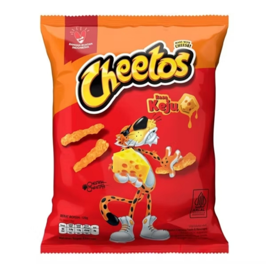 

Cheetos Makanan Ringan 120 gr | Keju /Jagung Bakar