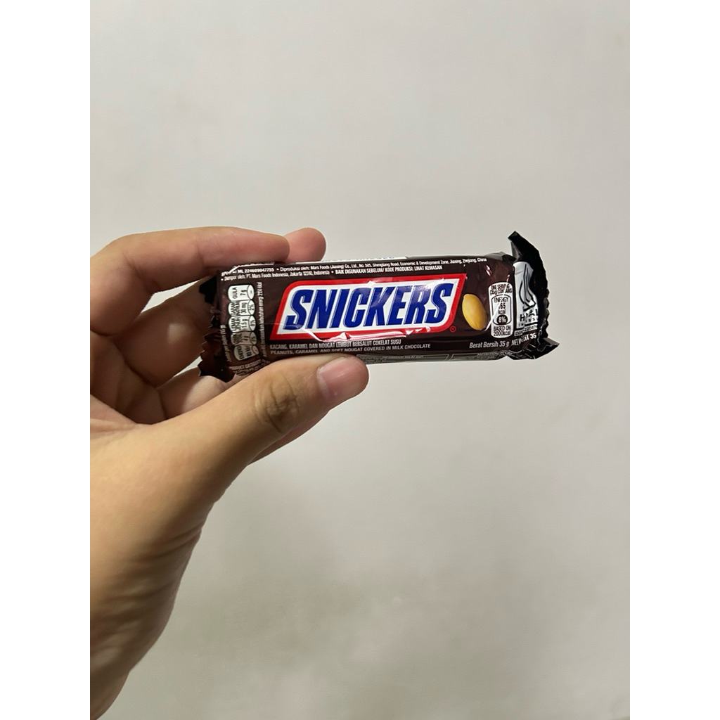 

snickers 35gr harga per pcs exp 03/2026