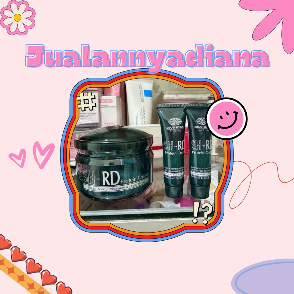 [Share in jar] SHRD Protein Cream Rambut