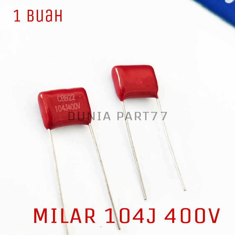 Milar 104J 400V Kapasitor Mylar 104