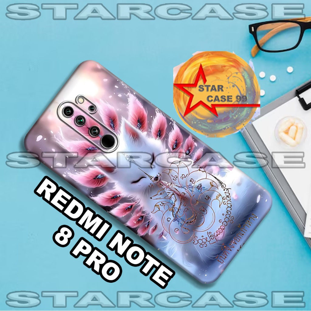 Softcase karet redmi note 8 pro/S50/Motif /case redmi note 8 pro/casing redmi note 8 pro