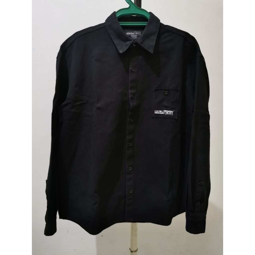 denim jacket i am not a human being