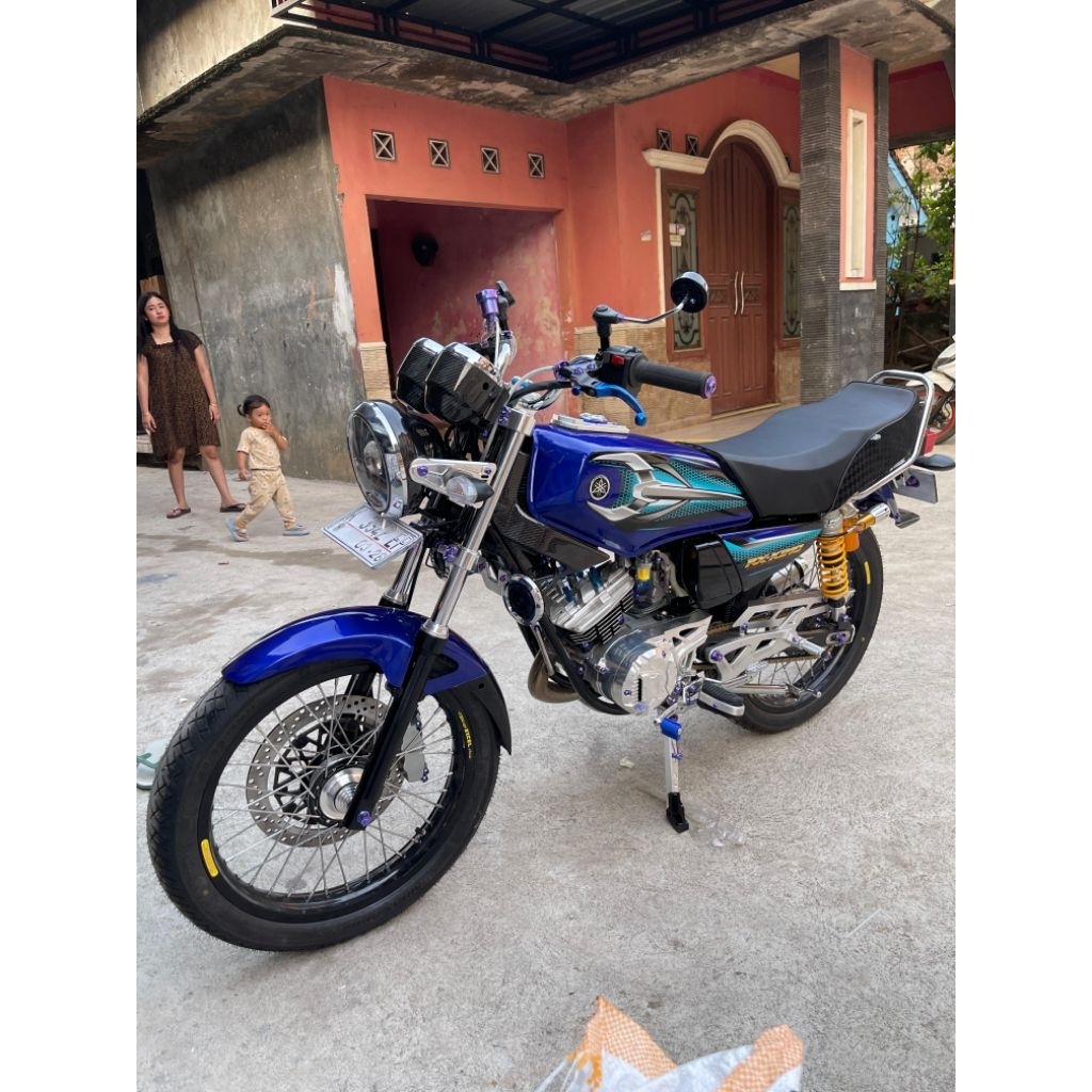 kupingan lampu RX king new peredam 2008 CNC