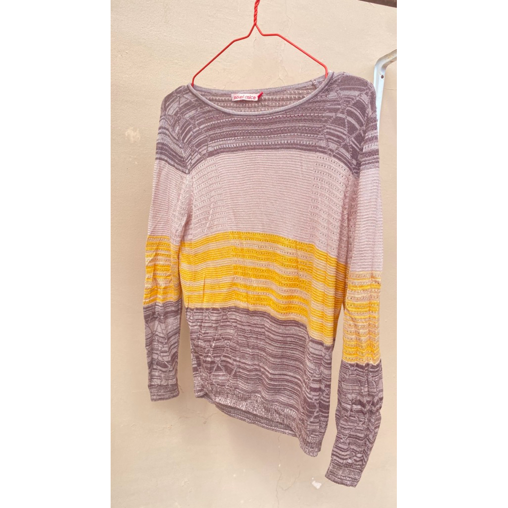 Preloved baju rajut Novel mice