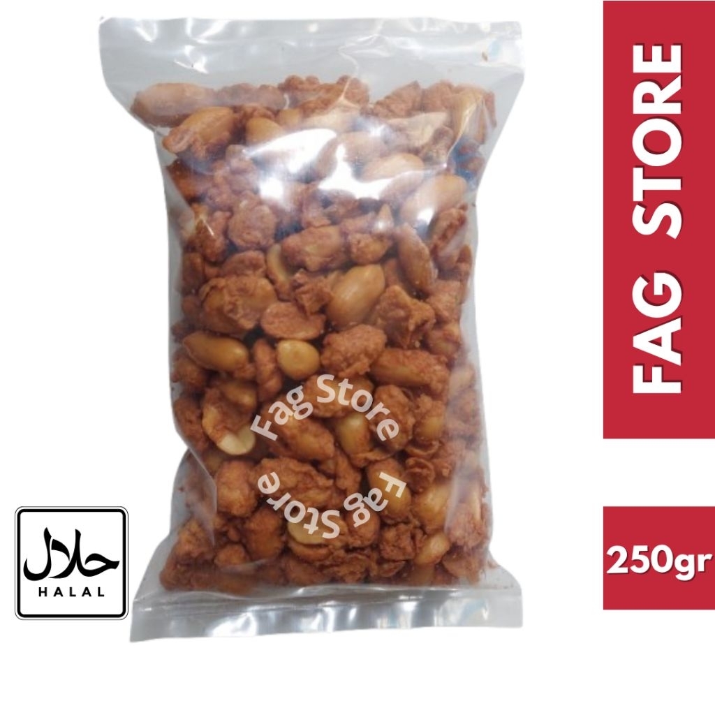 

kacang thailand kacang krispi pedas manis kemasan 250gr