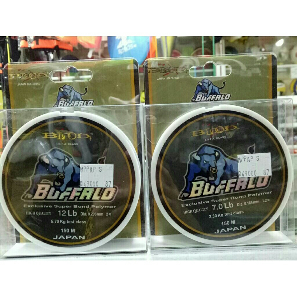 buffalo blood senar pancing