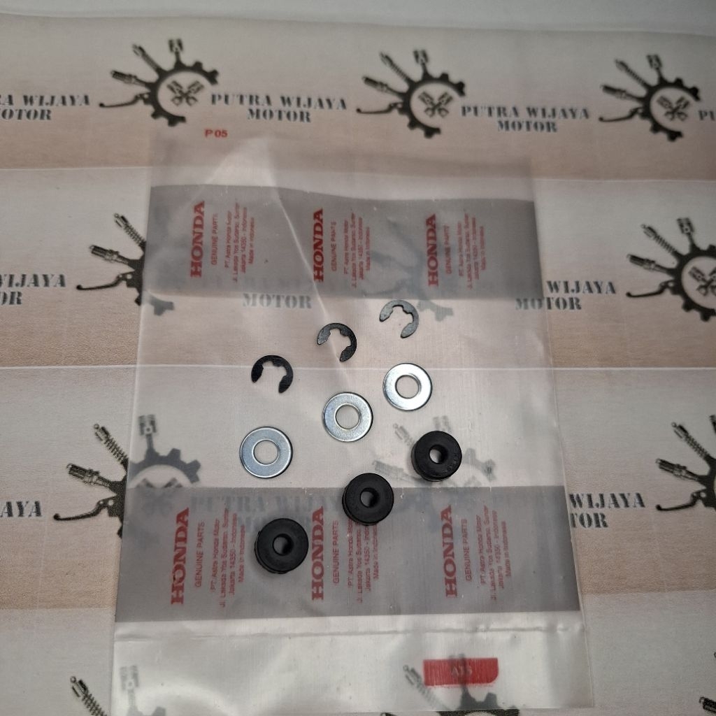 PAKET KARET GANDA CLIP KLIP SNAPRING PENGUNCI KAMPAS GANDA BEAT FI  BEAT ESP  BEAT STREET  SPACY  SC