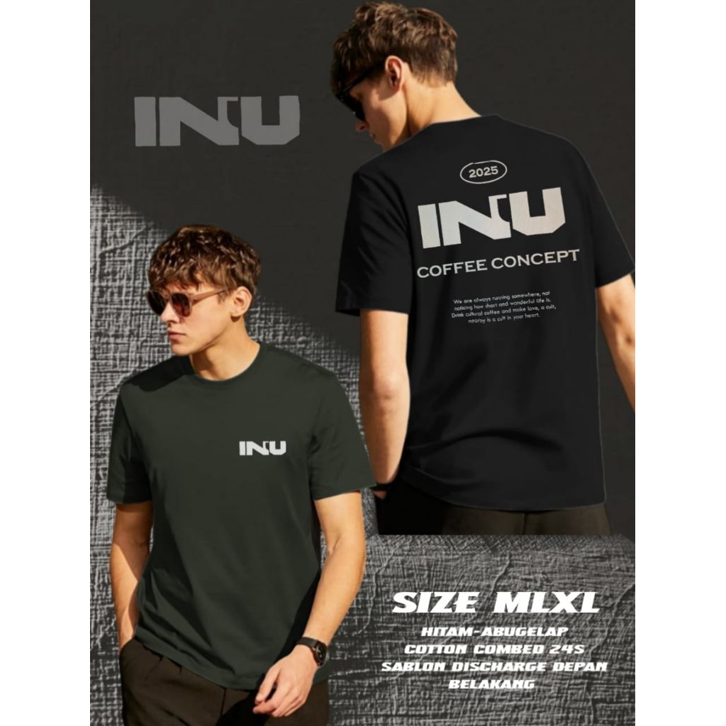 baju kaos distro pria dewasa investors | cotton combeds 24s (1pc)