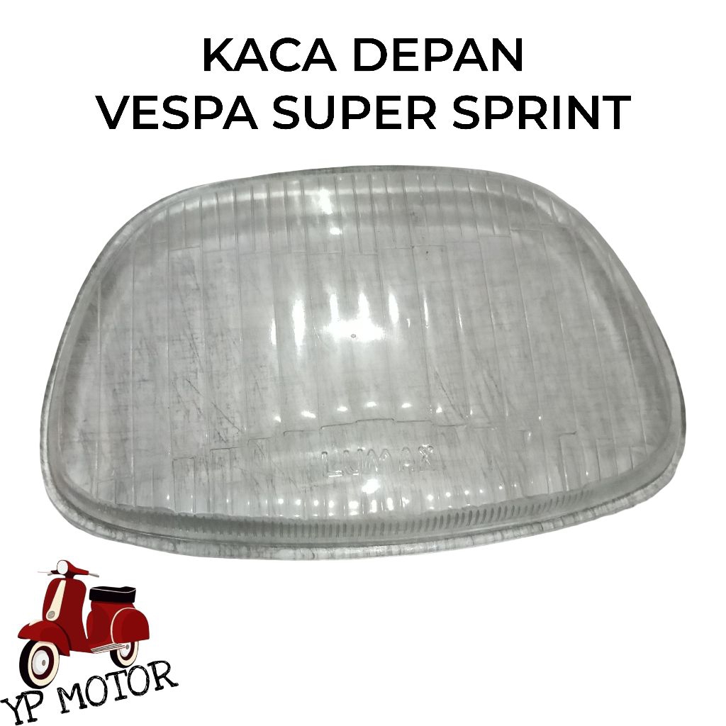 Kaca Lampu Depan Reflektor Vespa Super Sprint Aksesoris Sparepart Variasi Sukucadang Vespa