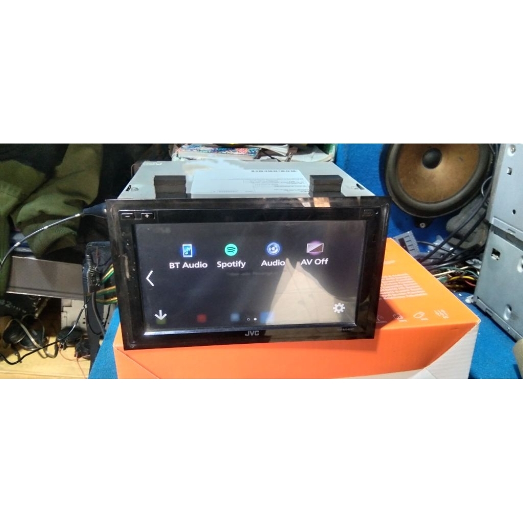 Double Din Jvc KW-M540BT Copotan Ertiga 2019 Support Weblink