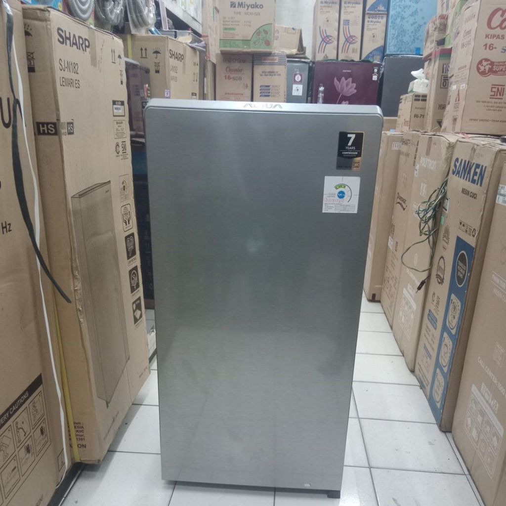 kulkas Aqua 1 pintu tipe 185 Mls