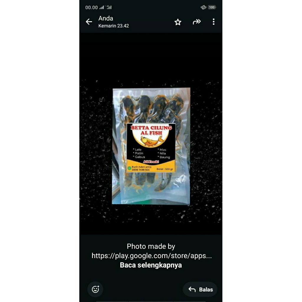 

segar lansung kirim
