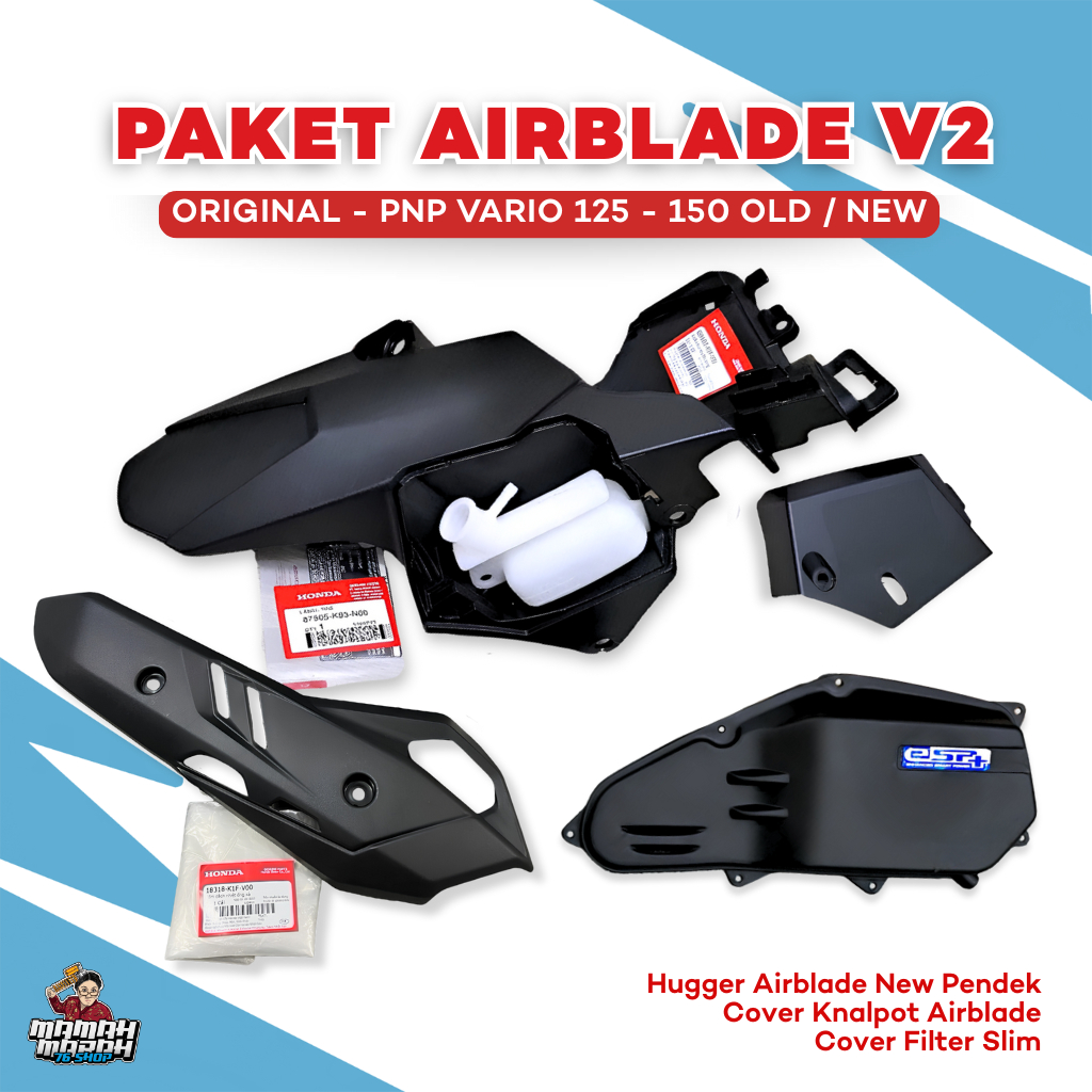 Ind Hugger Air Blade New Vietnam Vario 125 Vario 150 Spakbor Kolong Vario Hugger Airblade Pendek