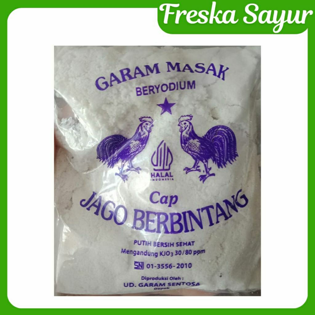 

Garam Masak Cap Jago 100 gr