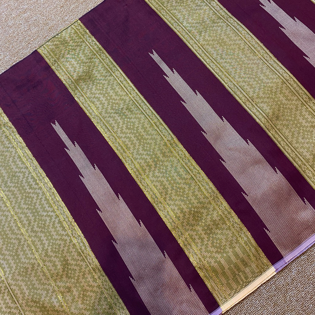 Kain Sarung tenun asli bugis sengkang lipa sabbe sutra terjangkau termurah warna abu ungu hitam silv