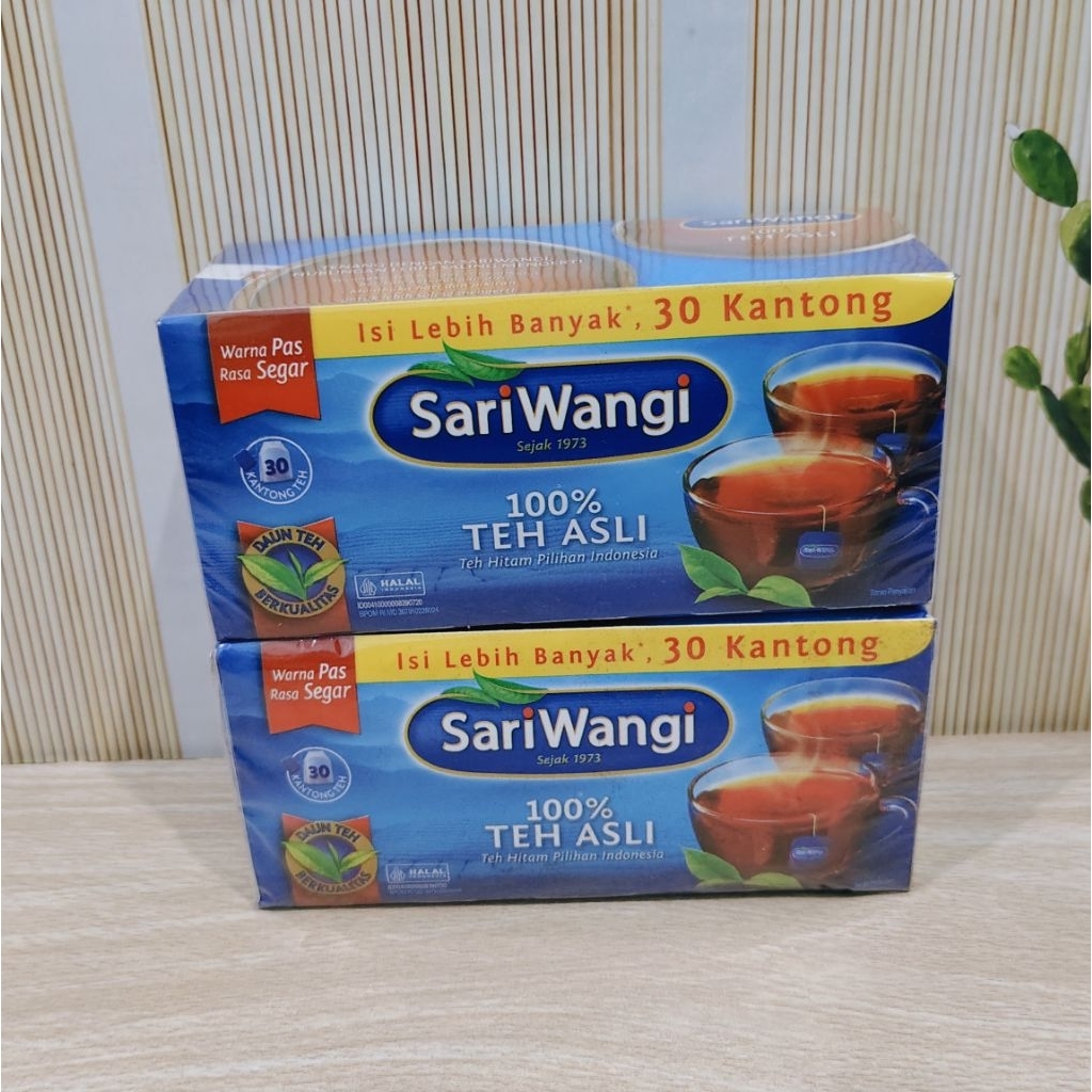 

SARIWANGI TEH ASLI 30 KANTONG TEH