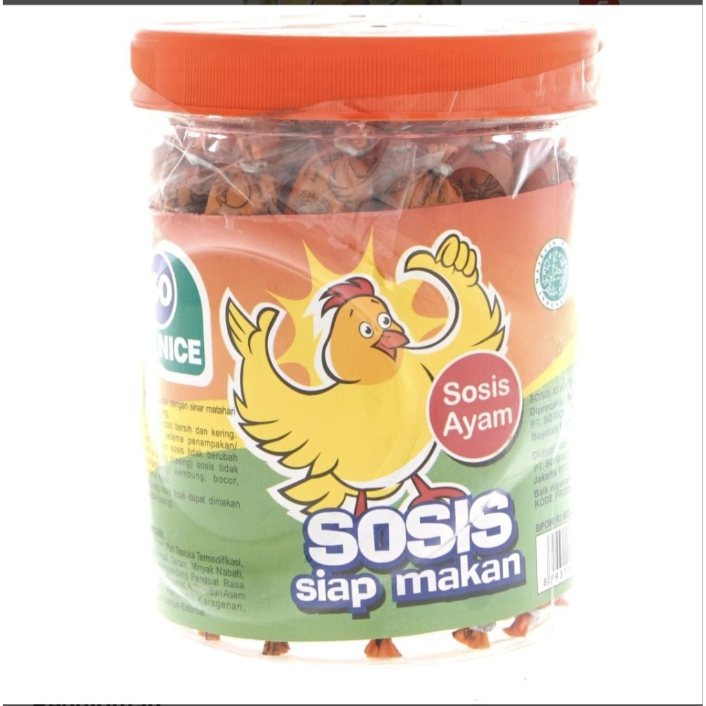 

Sosis So Nice Toples Sosis Siap Makan isi 24 biji