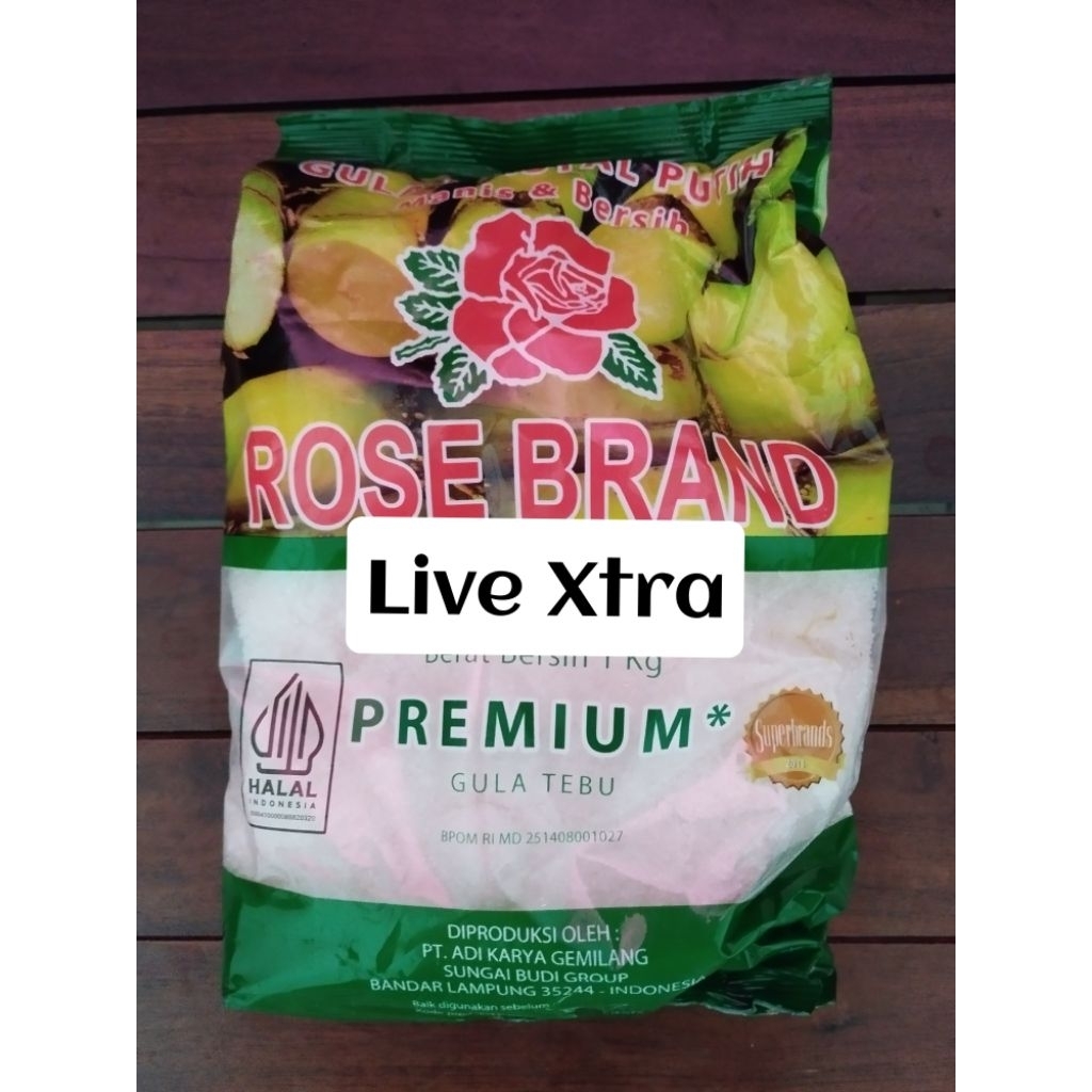 

Gula Pasir Rose Brand Random 1 Kg