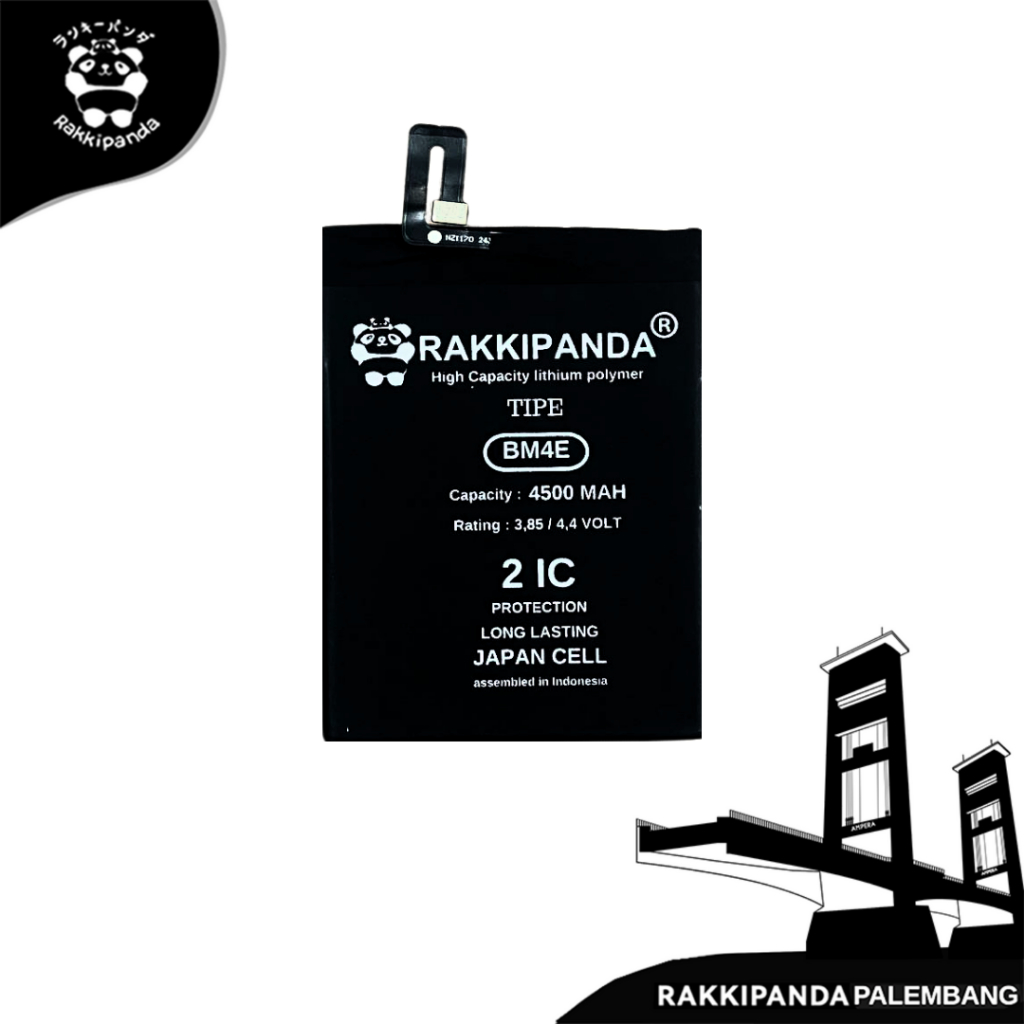 RakkiPanda BM4E Pocophone F1 Baterai HP