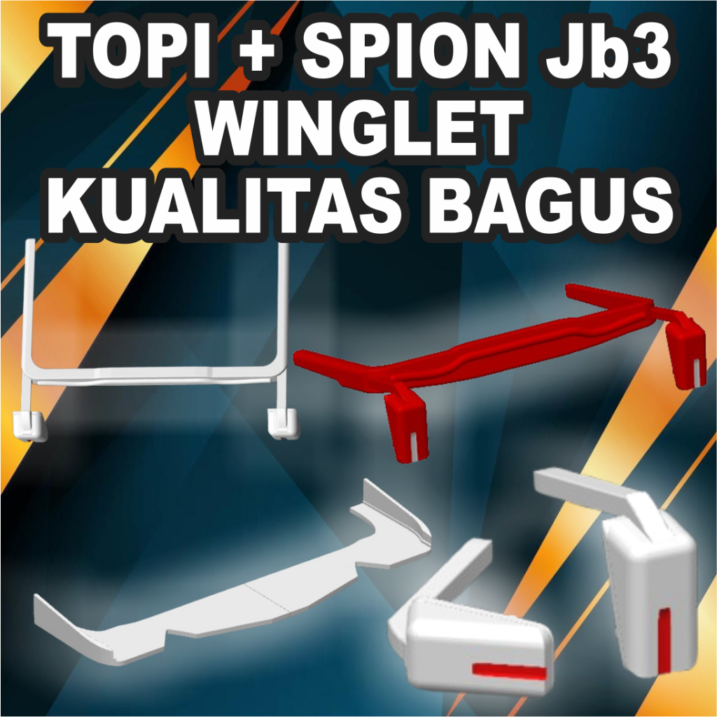 Miniatur Spion Miniatur Bus JB3 / Spion Bus Jb3 / Spion Miniatur bis / Topi Bus miniatur / winglet b