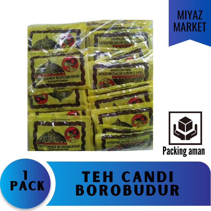 

❤MIYAZMARKET❤ Teh Candi Borobudur / Teh Candi Borobudur 1 Pack / Teh Candi Borobudur 50 Sachet