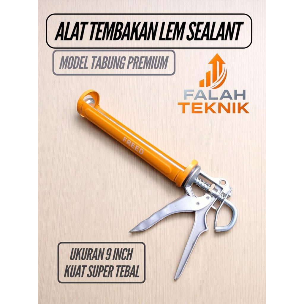 Tembakan Lem Kaca Sealant / Alat Tembak Lem Kaca Botol Tabung