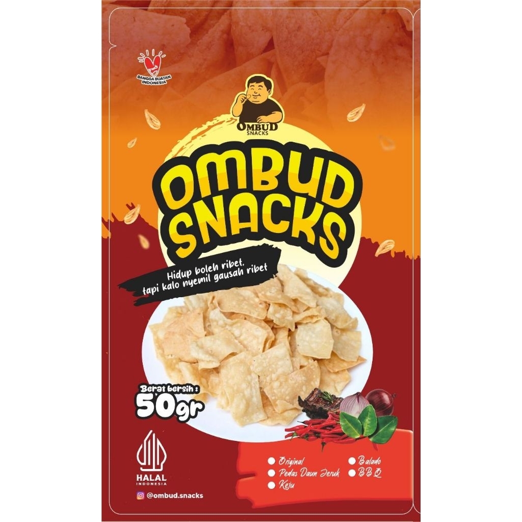 

OmBud Snacks Pangsit Goreng