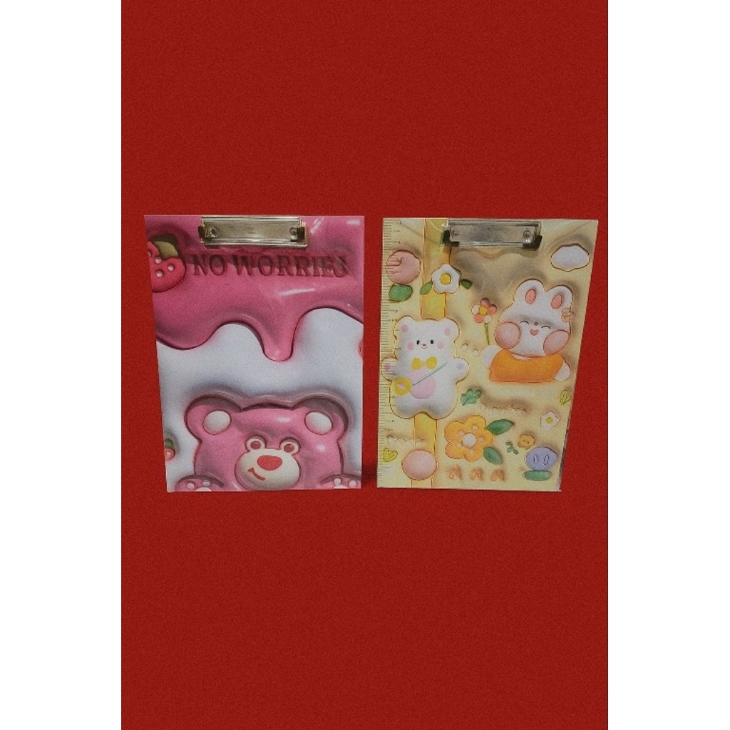 

NEW! papan contekan / papan ujian (KUNING)