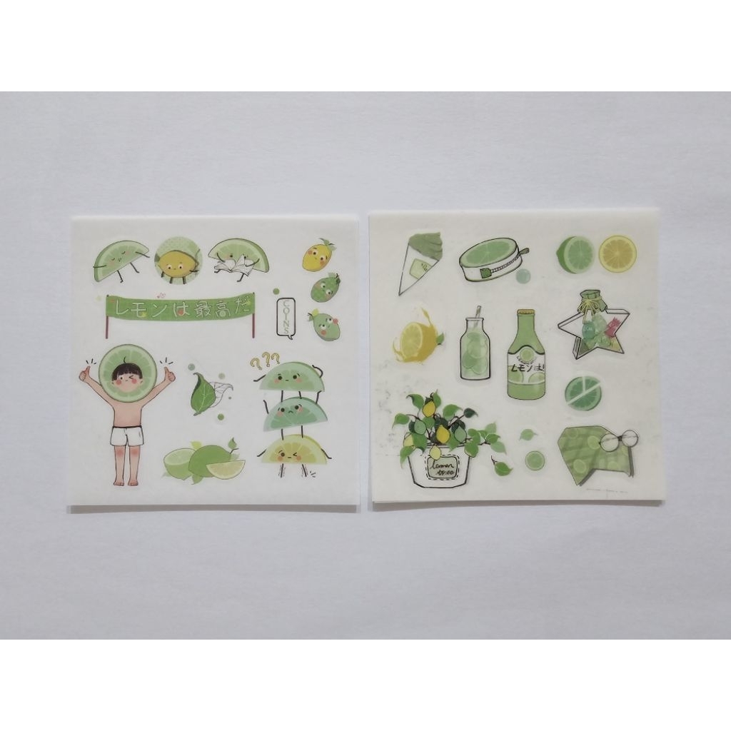

(Baca Deskripsi) Languo Fruit Series Deco Sticker