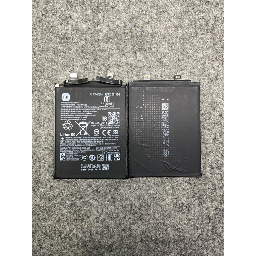 BATERAI BATTERY BATRE BATERAY BM5V XIAOMI REDMI NOTE 13 PRO 5G ORIGINAL COPOTAN
