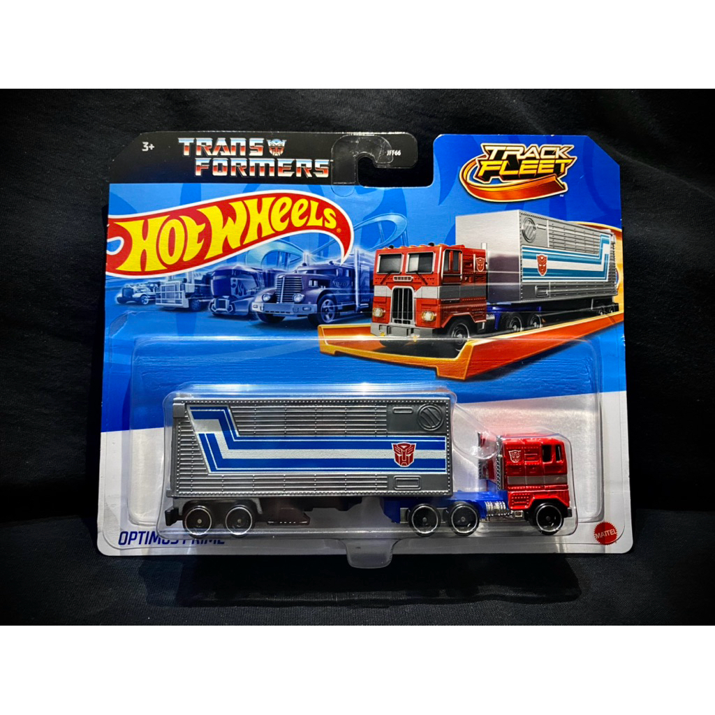 Hot Wheels Optimus Prime Track Fleet
