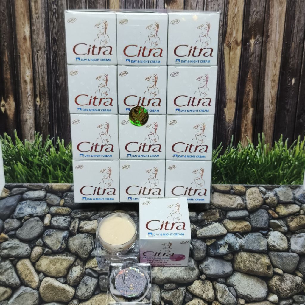12Pcs // Cream Pelembab Citra Super 2In1 Bisa Dipake Buat Siang & Malam Hari Uv Whitening Original