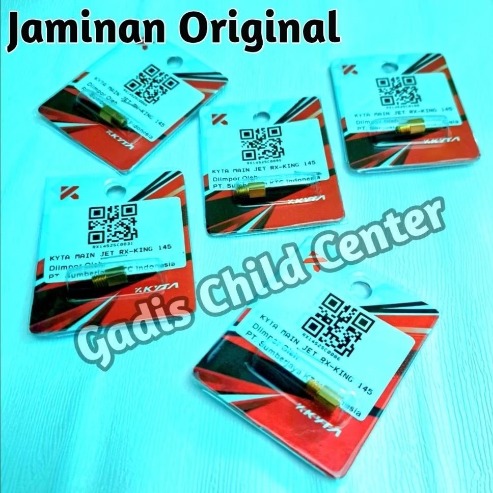 MJ MAIN JET RX KING KTC ORIGINAL Presisi Joss
