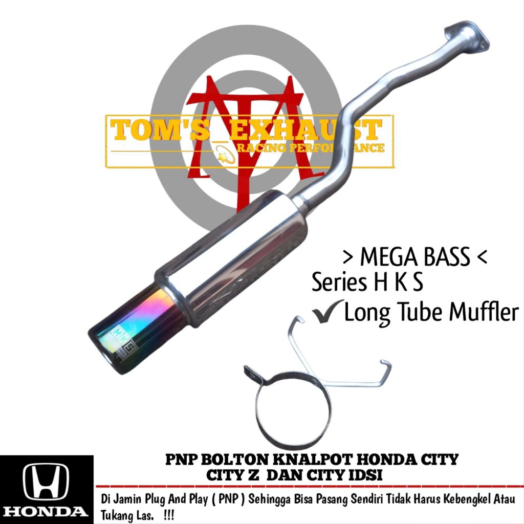 PNP BOLTON KNALPOT HKS HONDA CITY Z DAN CITY IDSI