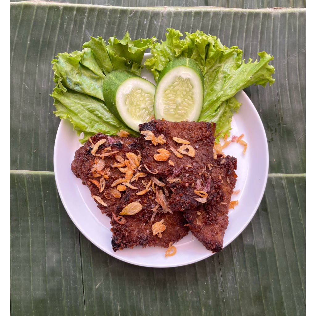 

Ungkep Gepuk Sapi Siap Goreng Frozen Dapoer Mama Ima