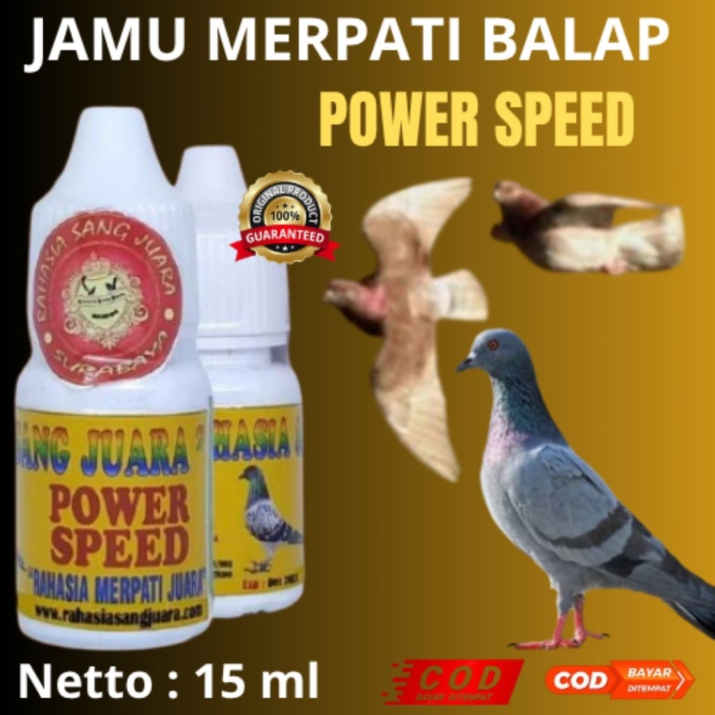 POWER SPEED " JAMU MERPATI BALAP & KOLONG