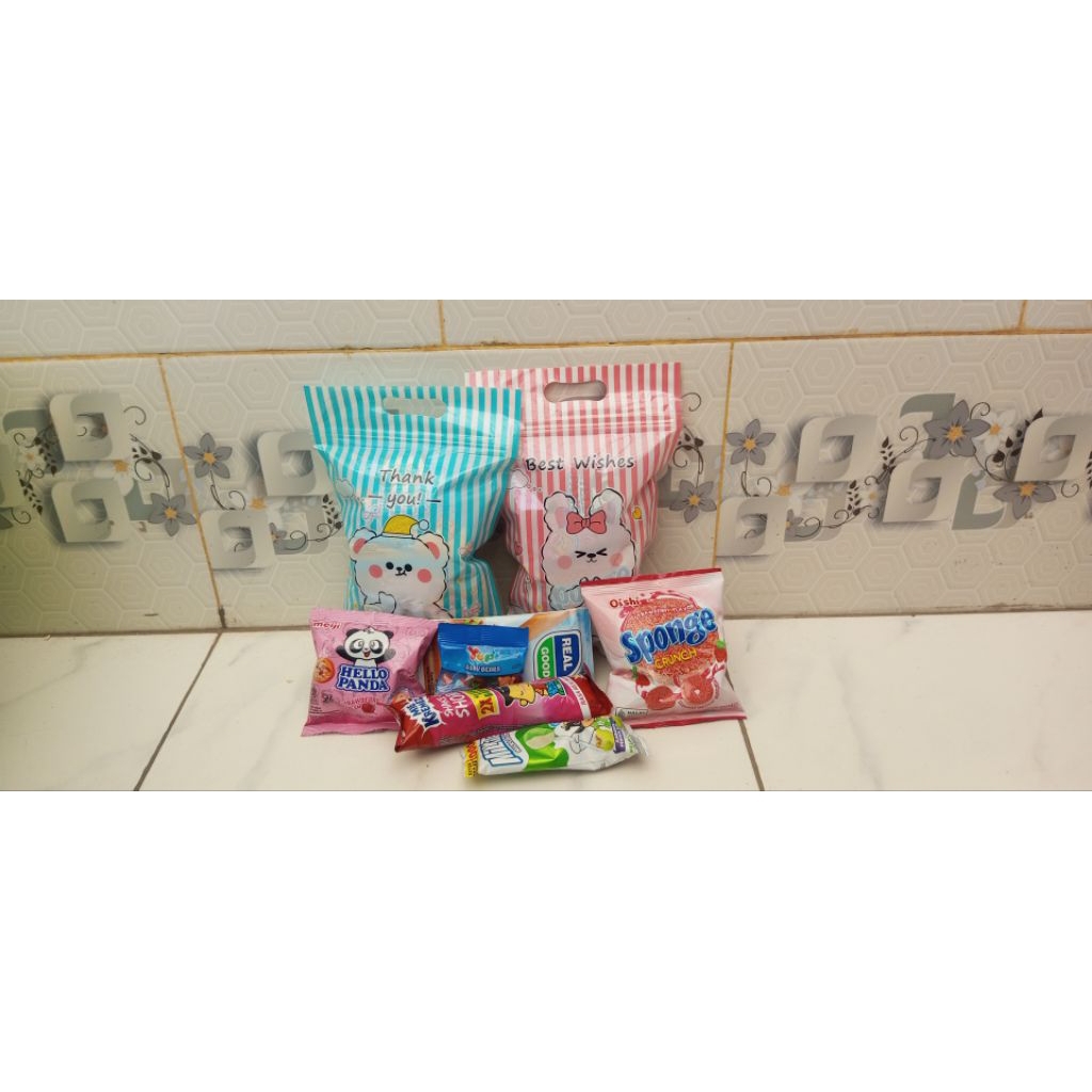 

Hampers Snack ultah anak/bingkisan Snack ulang tahun E