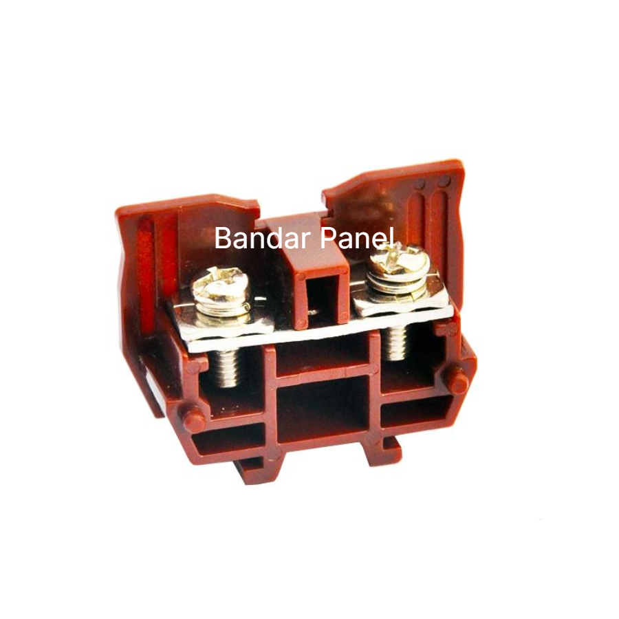 Terminal Block TR-30 30A Model Kasuga Warna Coklat MURAH